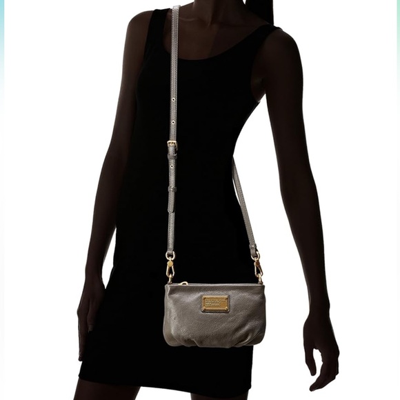 MARC JACOBS Crossbody Purse Bag - Classic Percy Grey - Picture 6 of 6